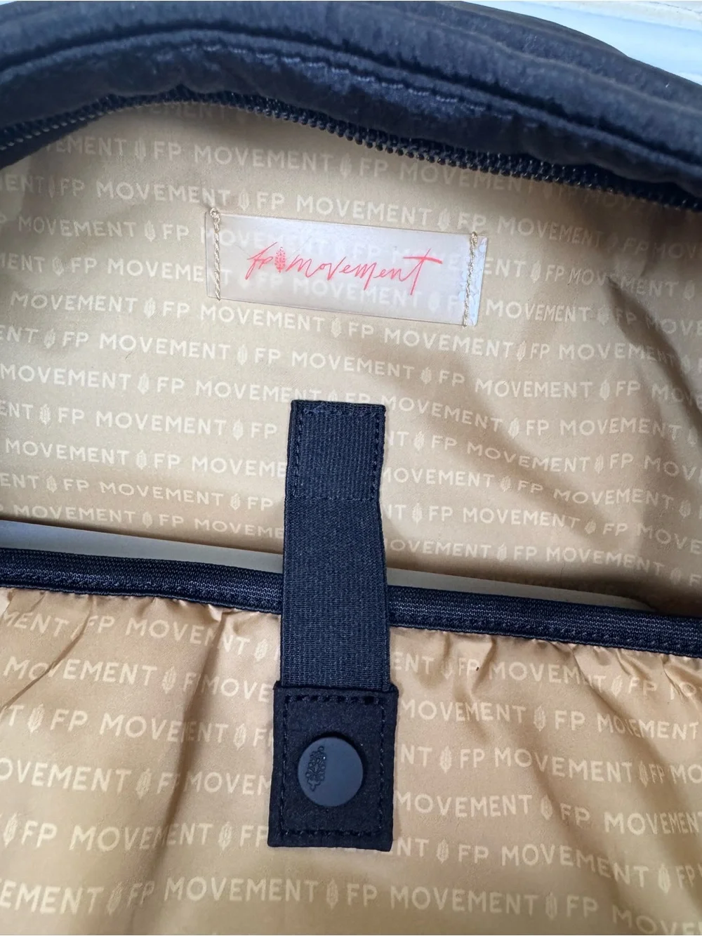 Free People Movement Never Lost Backpack Black Utility Hiking Bag